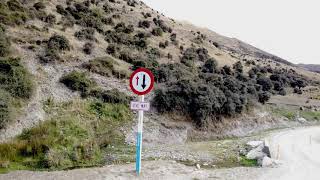 Danseys Pass Rd and Hotel, Otago, New Zealand