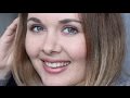 Легкий весенний макияж для серо-голубых глаз 