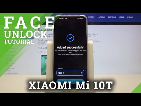 Face ID on XIAOMI Mi 10T – Enable Face Recognition