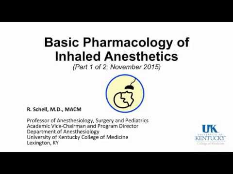 20151109 Inhaled Anesthetics Part 1