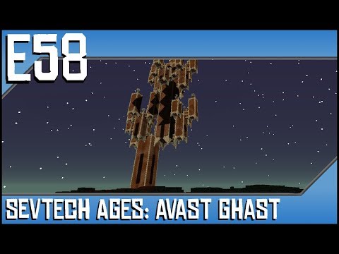 Sevtech Ages-Avast Ghast-Ep58-Modded Minecraft-Towerwood Plank, Vanishing Block, Reappearing Block
