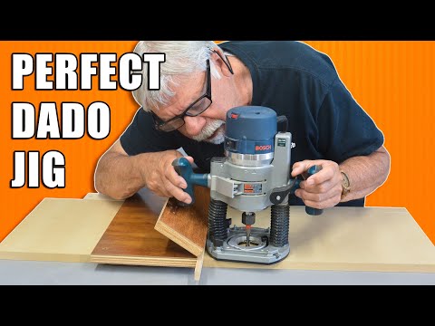 Quick Build for a Perfect Router Dado Jig to make Dado Joints