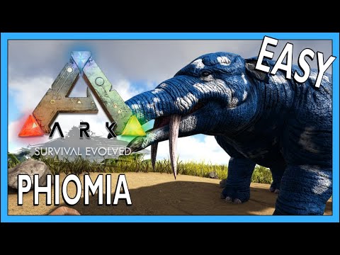 How To Tame A Phiomia In Ark Survival Evolved