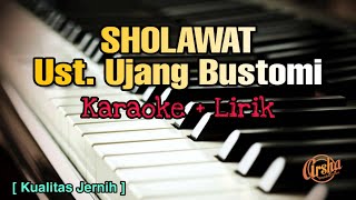 Download lagu Karaoke Sholawat Ust.Ujang Bustomi ( Karaoke   Lirik ) kualitas Jernih mp3
