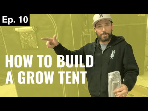 SETTING UP A NEW 4X4 GROW TENT (Season 3, Episode 10)