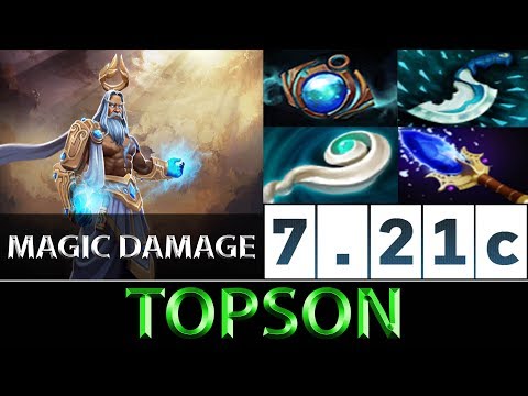 TOPSON [Zeus] 52K Magic Damage TI Winner Style ► Dota 2 7.21c