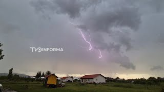 Tormenta eléctrica en San Vicente, martes 13 de octubre de 2026