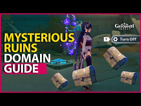 MYSTERIOUS RUINS DOMAIN GUIDE: Secret Of The Scorching Desert All Chests Genshin Impact Version 3.1