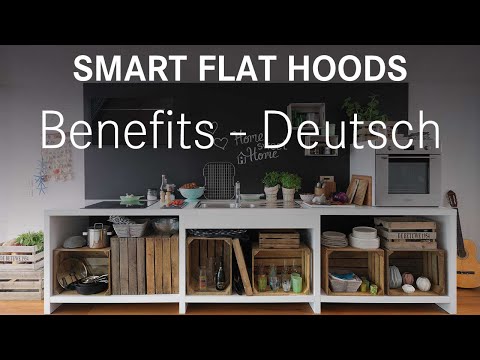 Franke Smart Flat Hoods - FSFL - Benefits - Deutsch