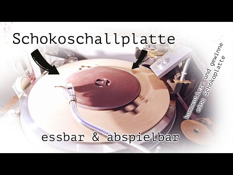 Play chocolate records: Dr. Dub shows you how it's done!