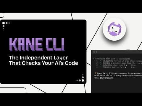 Kane CLI: The Layer That Finally Checks Your AI's Code