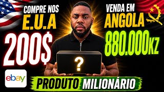 Compre nos E.U.A por 200$ e VENDA em Angola por 880.000 kz