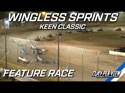 Wingless Sprints | Keen Classic - A-Main - Bunbury - 14th Jan 2023 | Clay-Per-View Highlights