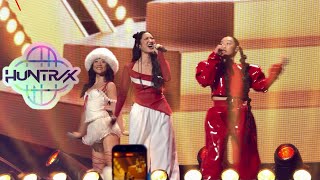 Download lagu HUNTR/X (EJAE, REI AMI, AUDREY NUNA) - GOLDEN (KPOP DEMON HUNTERS) fancam JingleBall LA 12-05-25 mp3