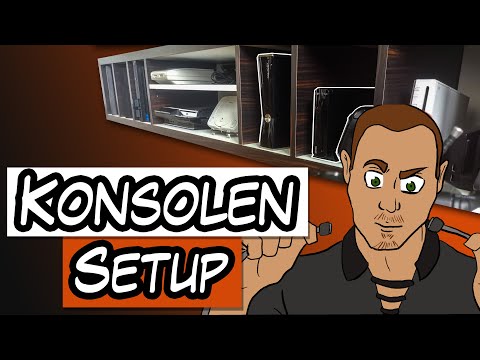 My console setup: Setting up a lowboard | #MancaveMonday