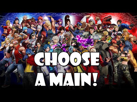 The King of Fighters XV - How to choose your main character!