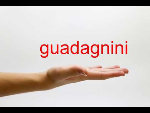 How to Pronounce guadagnini - American English