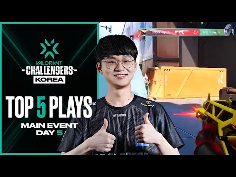 ONS k1Ng | Top 5 Plays of Challengers KR - Main Event Day 5