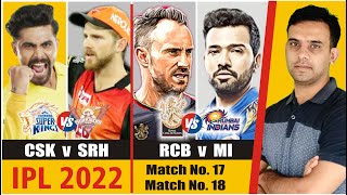 Shaandaar Shaniwar | RCB vs MI | Royal Challengers Bangalore vs Mumbai Indians | CSK vs SRH