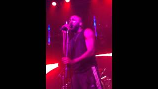 Kele Okereke from Bloc Party live at Billboard in Melbourne 2012