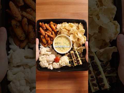 I crafted the perfect veggie tray #cooking #recipe #foodasmr #food