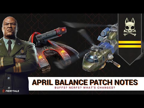 What's Changed In The April Balance Patch??? | Command & Conquer Rivals