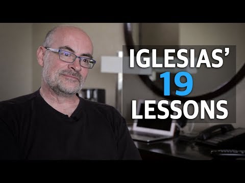 Karl Iglesias' Top 19 Screenwriting Lessons