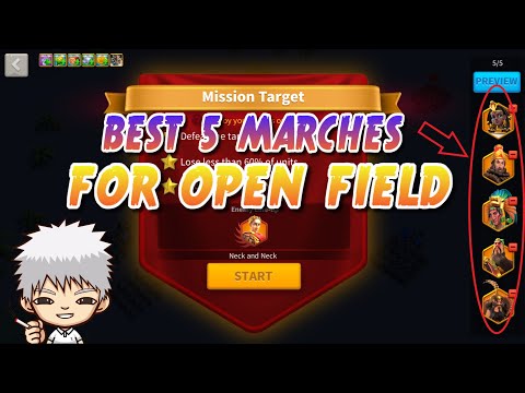 Best 5 Marches Open Field October 2021! Should You Invest In Them Now?