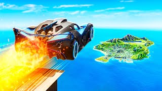 Jumping EXPENSIVE BUGATTI Cars In GTA 5!