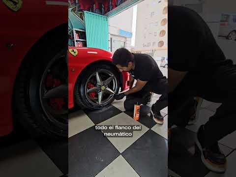 VIDEO    - Espuma renovadora neumáticos spray 500ml