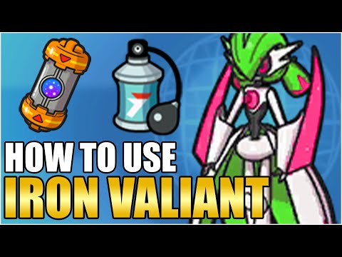 Best Iron Valiant Moveset Guide - How To Use Iron Valiant Competitive Booster Energy Scarlet Violet