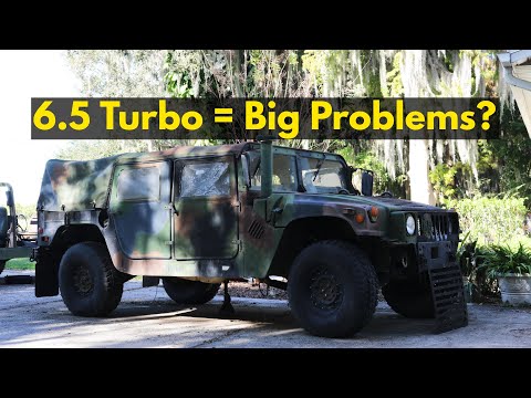 Turbocharged Humvee Engine Teardown... We Find Major Issues! M1165 HMMWV