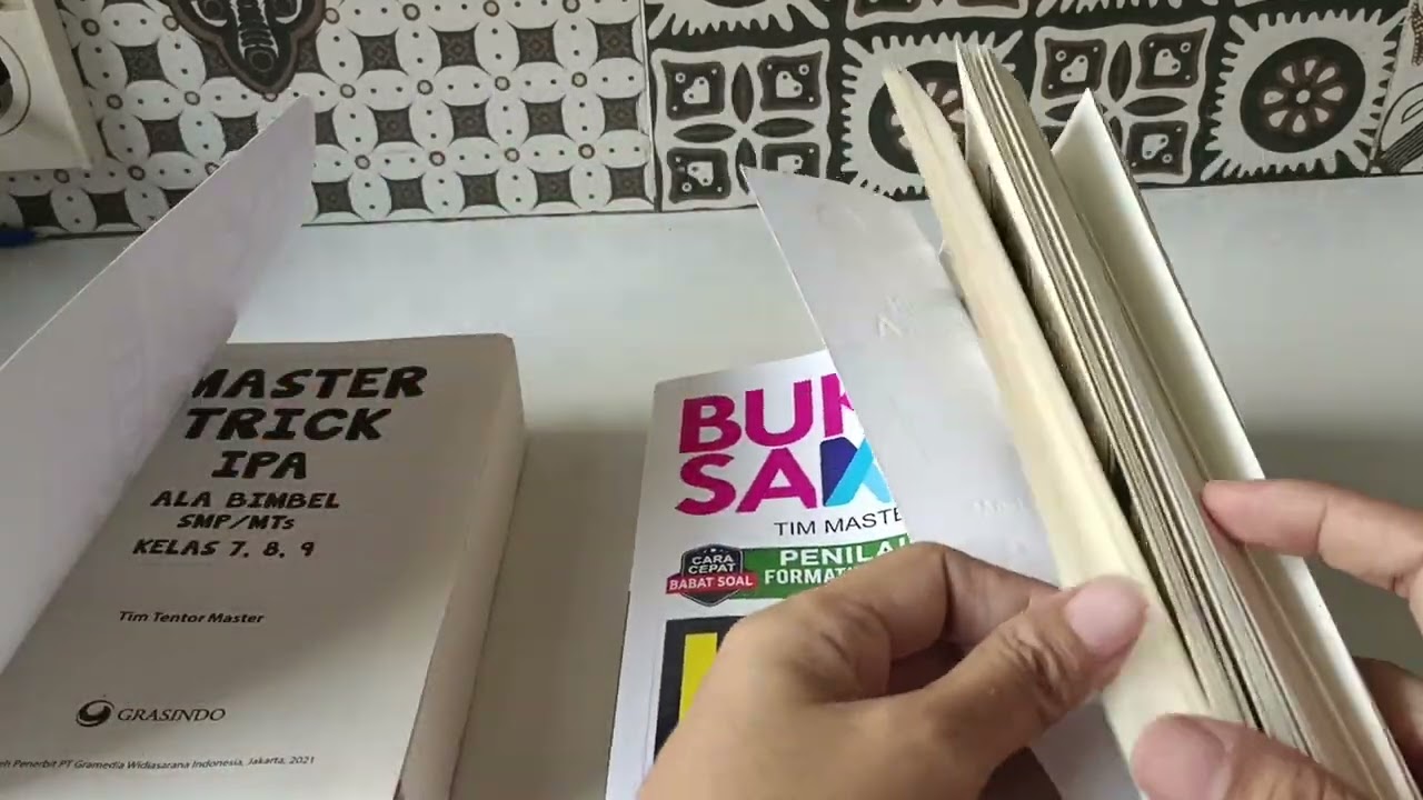 📖🤓 Review Buku Master Trick IPA vs Buku Sakti IPA untuk SMP MTs