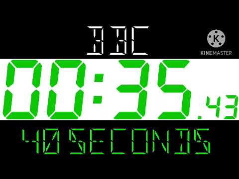 100 Seconds Countdown BBC Digital Timer V33 (Different Music V2)