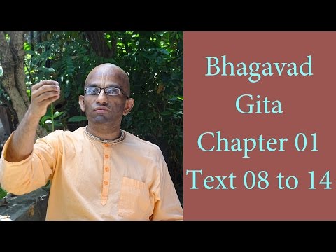 Bhakti Shastri (044) - Bhagavad Gita Chapter 01 Text 08 to 14