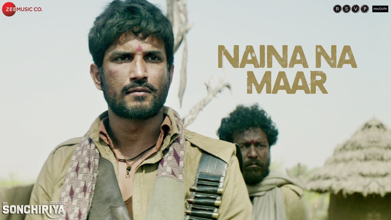 Naina Na Maar Lyrics  | Sonchiriya | Bhumi Pednekar | Rekha Bhardwaj | Vishal Bhardwaj