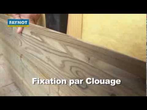 Vidéo avec pointe inox pour clin bois