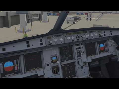 [4K] FlightFactor A320 KPSP to KABQ Full Flight Procedures + RNAV + PilotEdge ATC