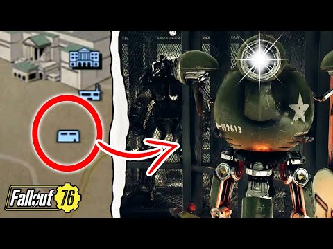 Fallout 76 | What Does the Secret Mr Gutsy Say to You That's Out of Bounds? (Fallout 76 Secrets)