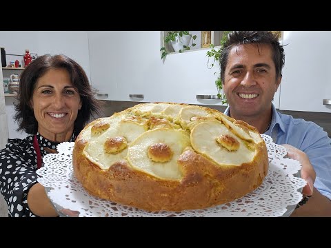Soft Apple Cake with Mascarpone - Recipe