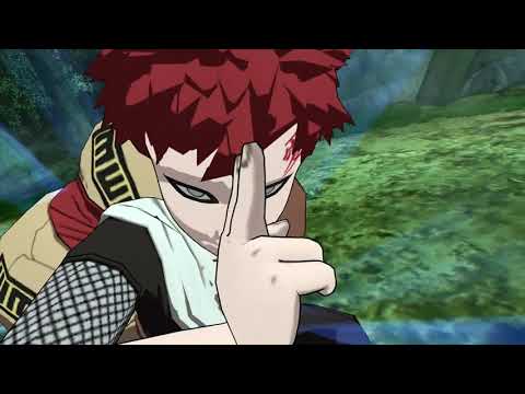 Naruto: Rise of a Ninja Online - Kiba vs  Gaara Match 1 16/17 (Xbox 360)