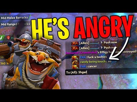 "F U Techies Cancer" - DotA 2