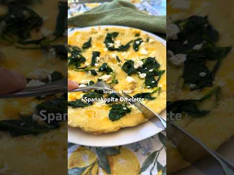 Perfect Spinach &amp; Feta Omelette