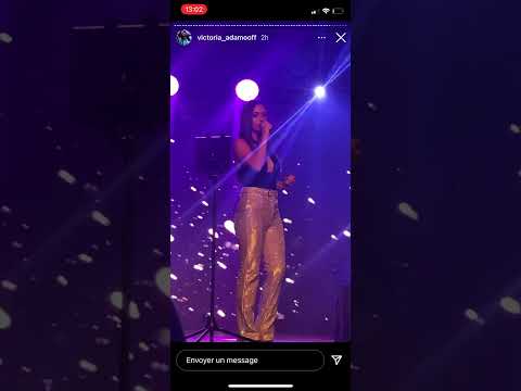 Victoria Adamo - Comme D’habitude & Mourir Sur Scène - Concert - Ajaccio [19/12/21]