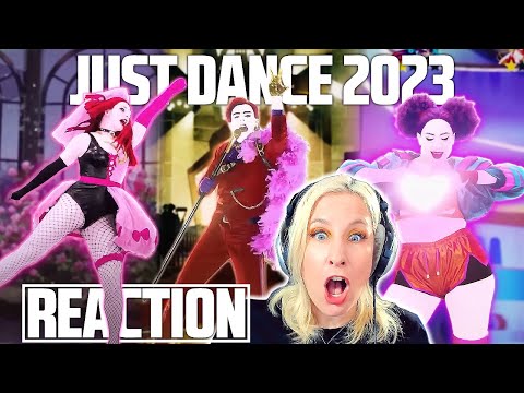 JUST DANCE 2023 TRAILERS REACTION! (part 1, including K/DA, the first Ava Max song & "Physical" 😍)