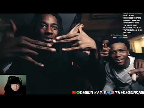 Demon Kam Reacts to BBG Steppaa x DudeyLo x BLOODIE - Nobody Outside (Official Music Video)