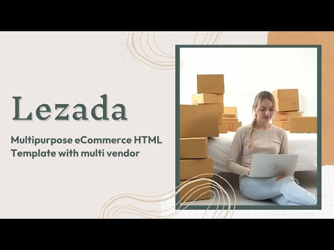 Lezada   Multipurpose eCommerce HTML Template with Multi Vendor