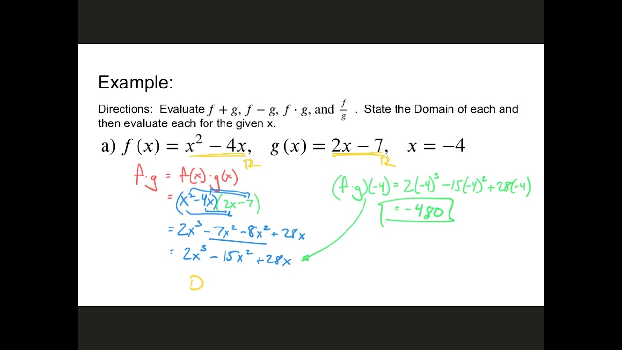 Section 5 5  Function Operations