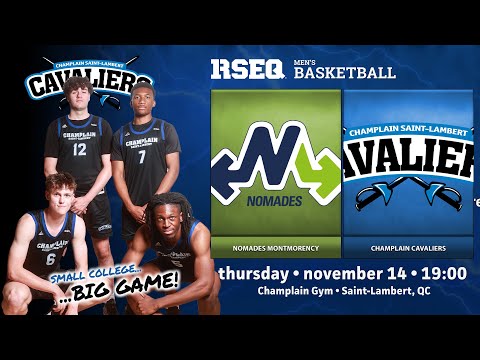 RSEQ Basketball masculin 🏀 Montmorency @ Ch.-St-Lambert [2024-11-14]
