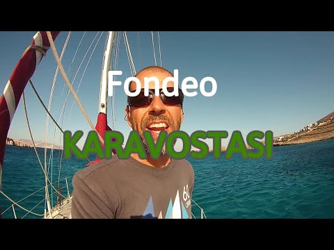 Anchoring in Karavostasi